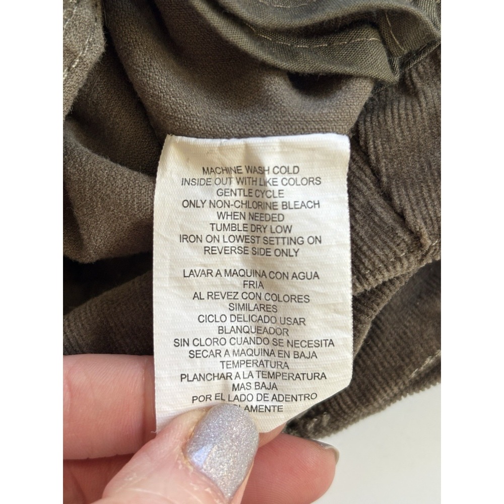 Jolt Brown Corduroy Mini Skirt Size 11 (30") Y2K Schoolgirl Fall Vintage Vibes - Picture 4 of 7